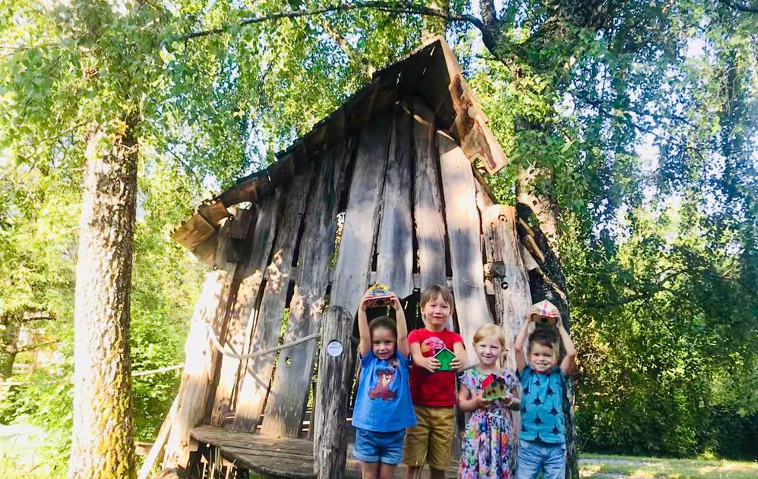 Baumhaus Landschaft Kindergarten St Quirinus Tegernsee Entscheiden Sie